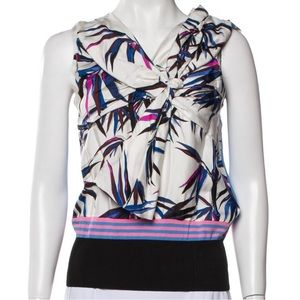 EMILIO PUCCI silk blouse